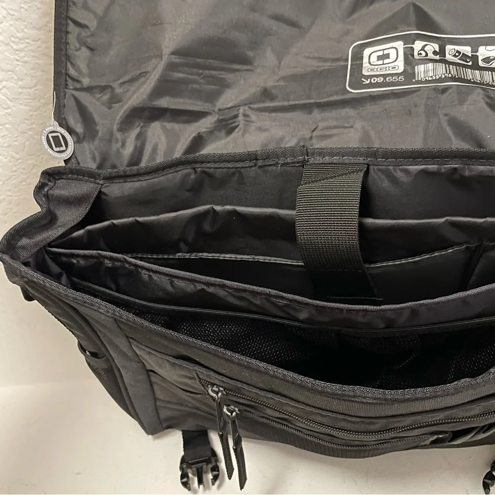 🆕 OGIO Vamp M Covert Black Laptop Case Messenger Bag - Verizon Wireless logo